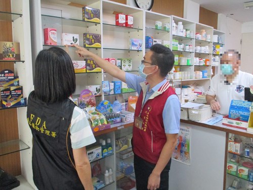 花蓮分署執行人員會同食藥署代理人查封財產