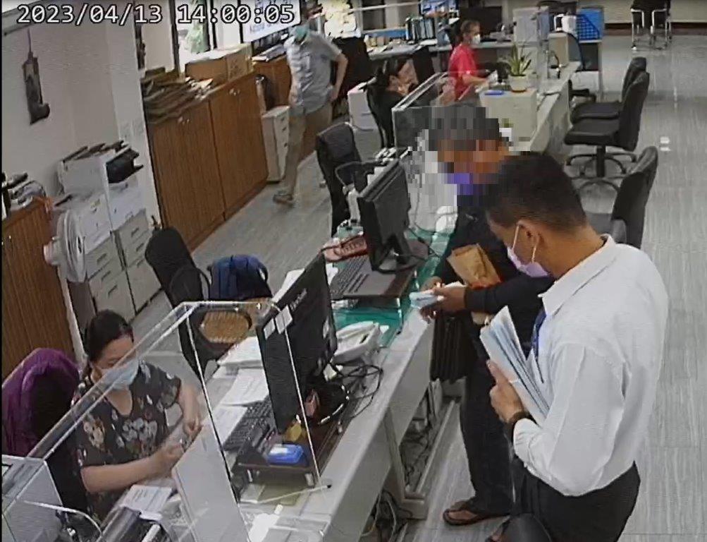 義務人兄長繳款畫面
