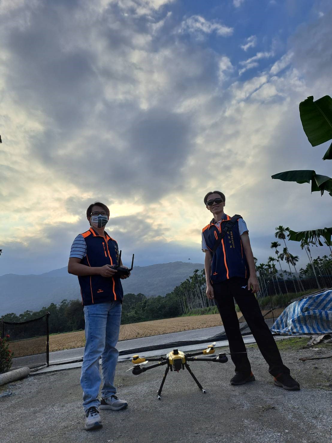 花蓮分署執行人員自組無人機團隊，執行空拍任務