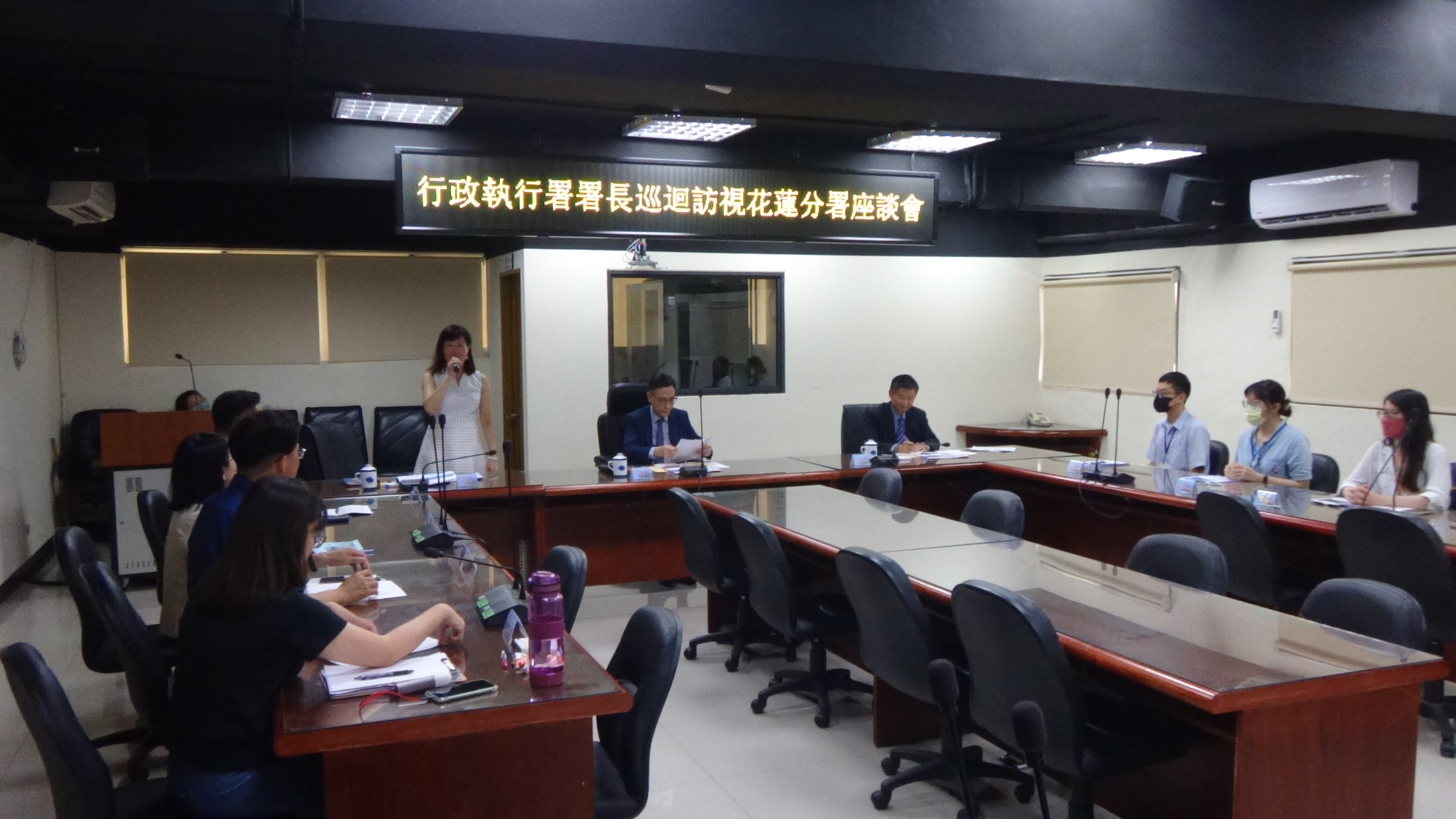 法務部行政執行署繆署長卓然蒞臨本分署巡迴訪視_照片6
