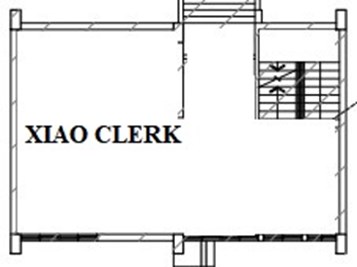 HuaLien City Administrative Enforcement Office Building C 1st Flood plan on Hualien Branch, Administrative Enforcement Agency, Ministry of Justice.