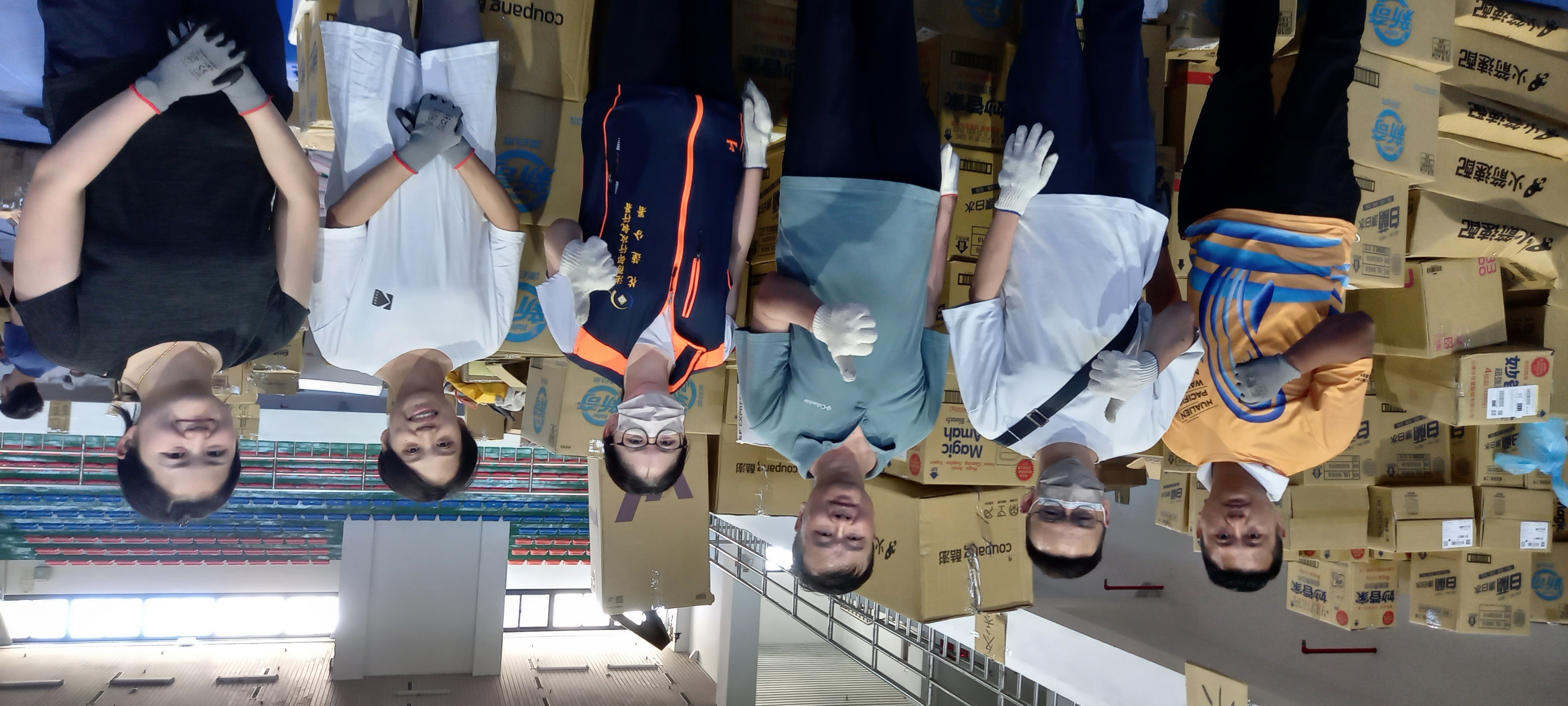 本分署蔡英分署長帶領同仁變身「整理物資超人」_照片1