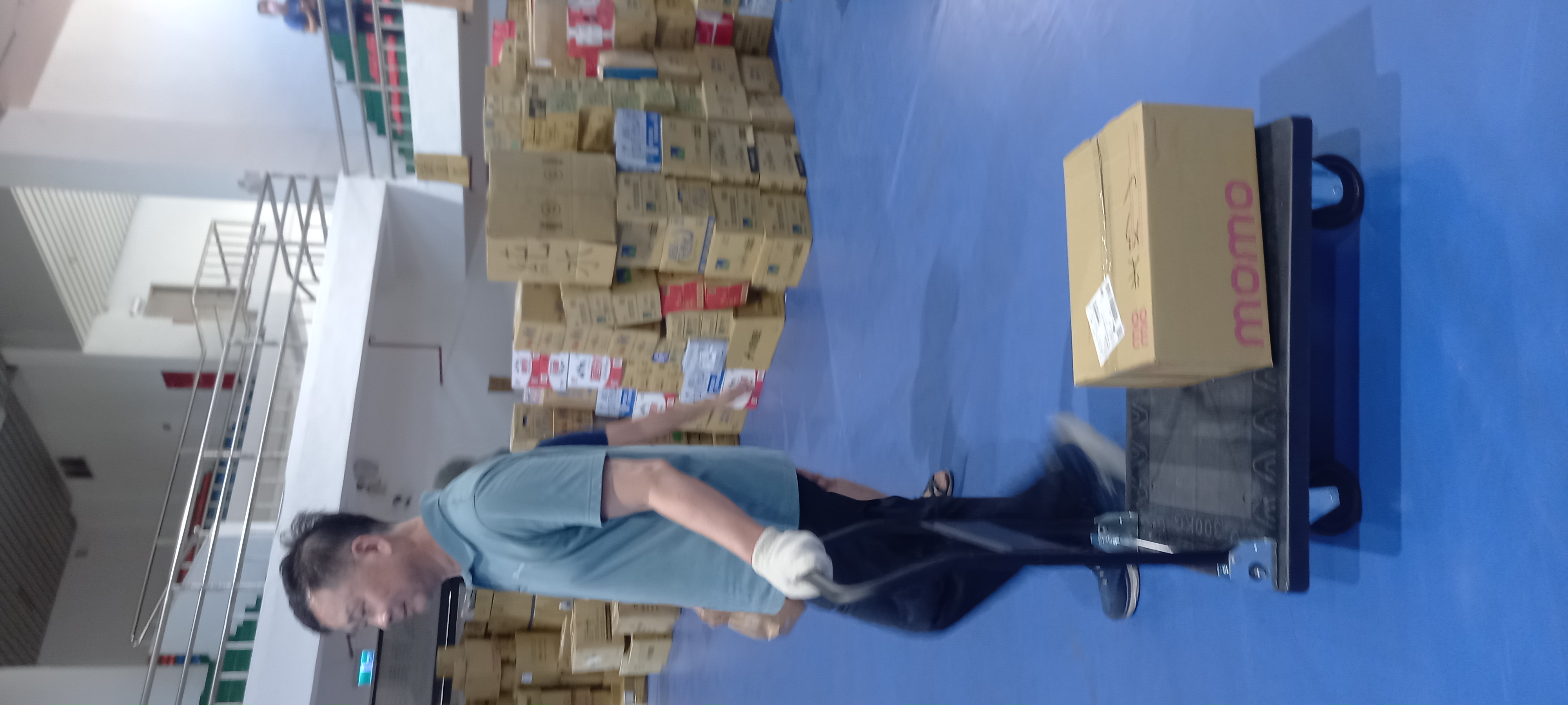 本分署蔡英分署長帶領同仁變身「整理物資超人」_照片5