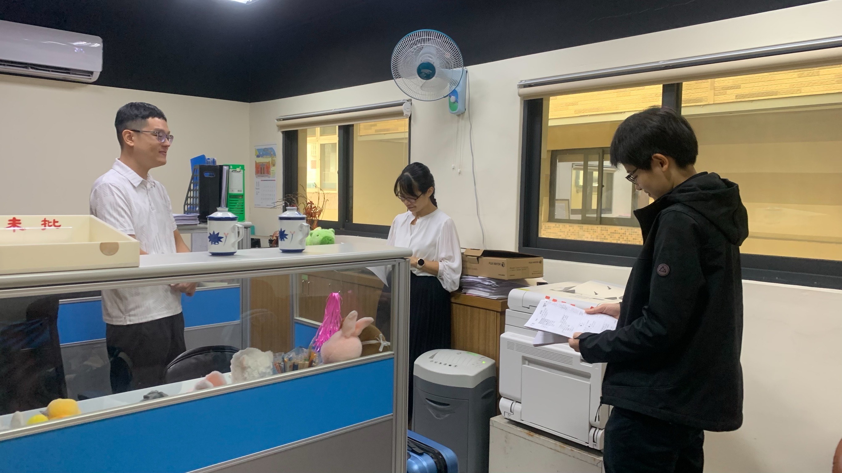 執行署蒞臨本分署進行行政組室業務督導檢查3