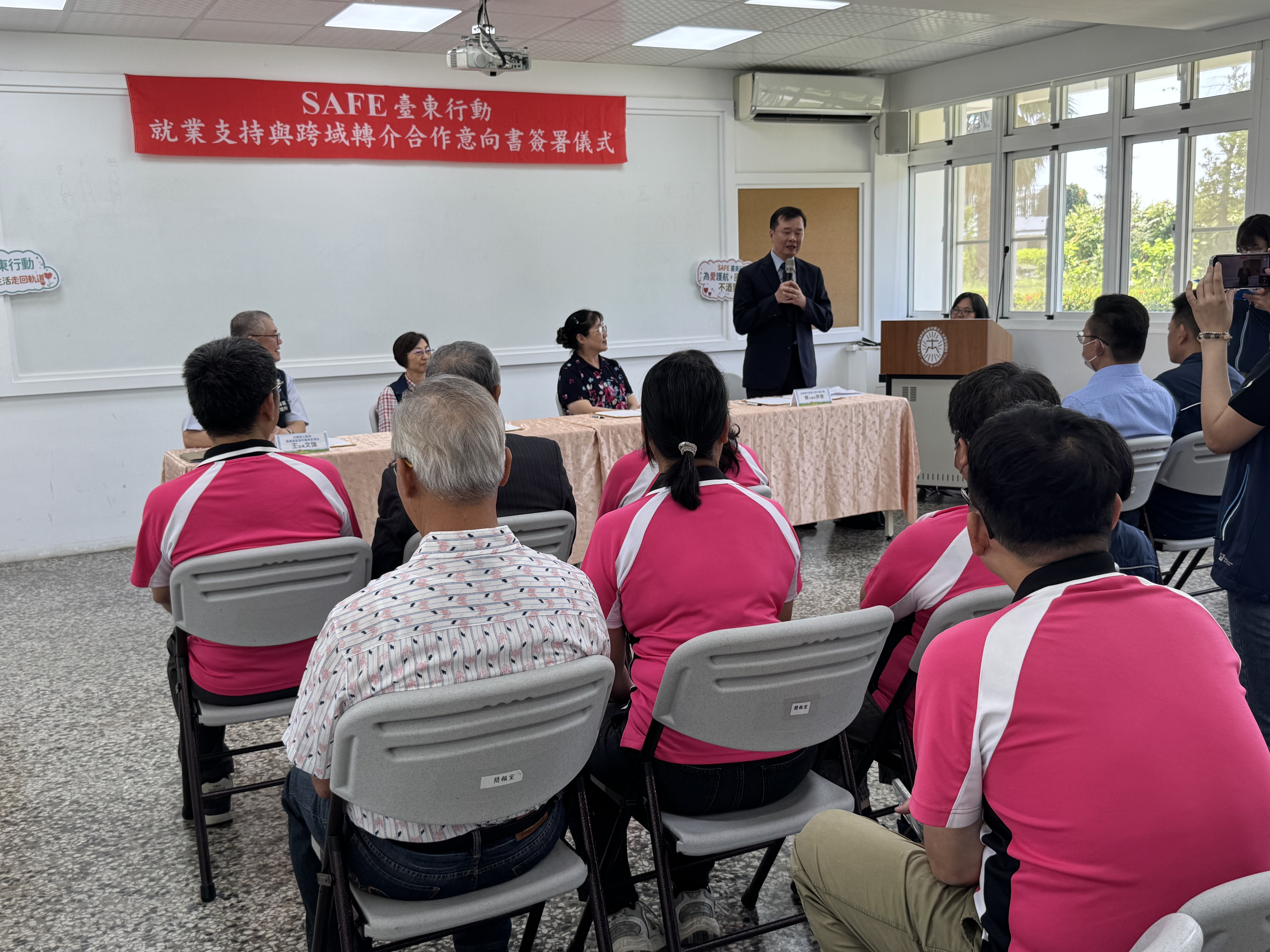 本分署與高雄區監理所、臺東監理站、東區職訓中心簽署就業支持與跨域轉介合作意向書，服務品質再提升1