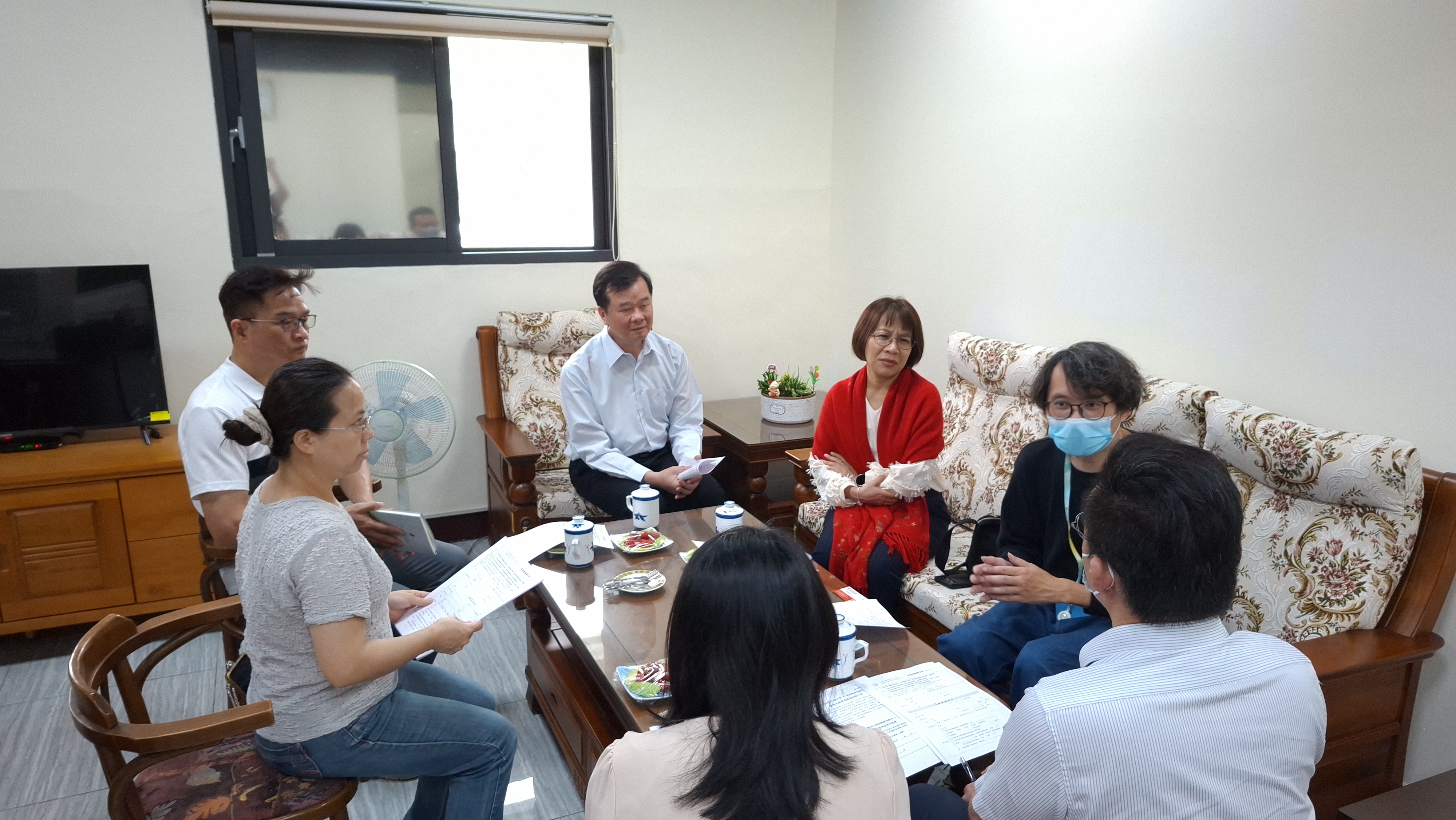 花蓮就業中心王主任春梅蒞臨本分署拜訪，擴大案件轉介服務面向，優化服務品質1